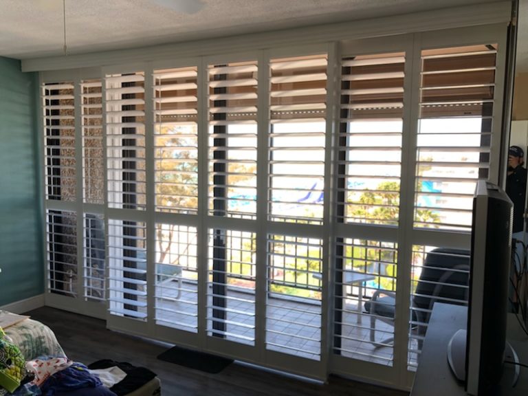 Plantation Shutters for Sliding Glass Doors the Villages