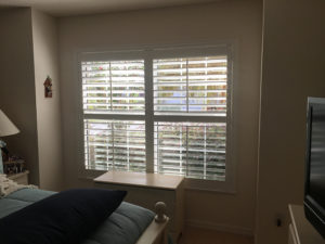 Plantation Shutters Winter Garden