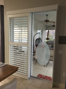 Plantation Shutters for Sliding Glass Doors Tampa