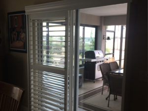 Plantation Shutters for Sliding Glass Doors Temple Terrace