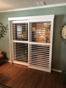 Shutters for Sliding glass Doors Lutz